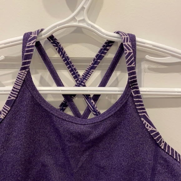 Ivivva Plum Double Strap Spaghetti Strap Tank Top - Picture 4 of 8